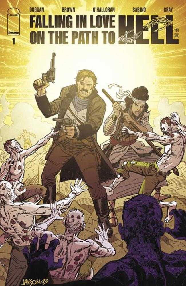 1:20 Falling In Love On The Path To Hell #1 Klaus Janson Variant (Mature)
