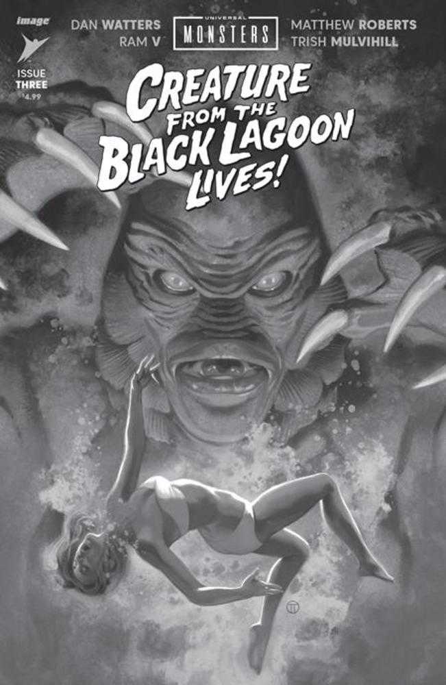 Universal Monsters Creature From The Black Lagoon Lives #3 (Of 4) 1:25 Tedesco Variant