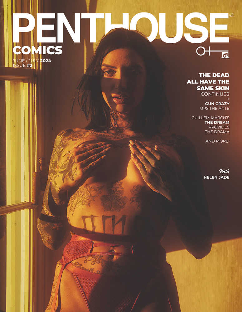 Penthouse Comics #3 Cover I 500 Limited Photo Cover (Mature) *Damaged Copy*