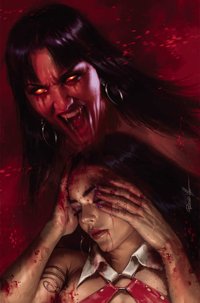 Vampirella Dark Reflections #1 Cover G Parrillo Foil Virgin (C