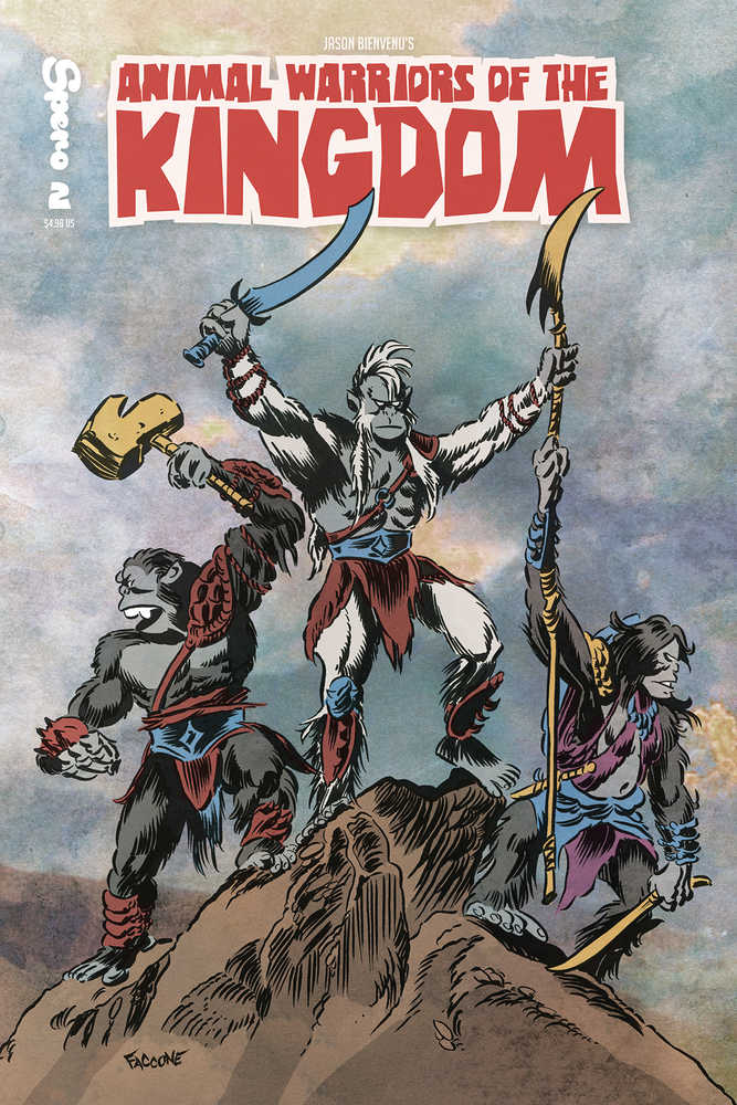 Animal Warriors Of The Kingdom #2 (Of 5) Cover B Masters of the Universe Homage