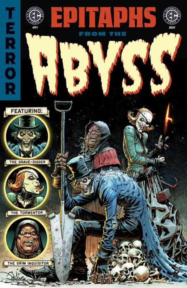 EC Epitaphs From The Abyss #1 (Of 5) Cover I 1 in 100 Inc Dustin Weaver Horror Host Variant