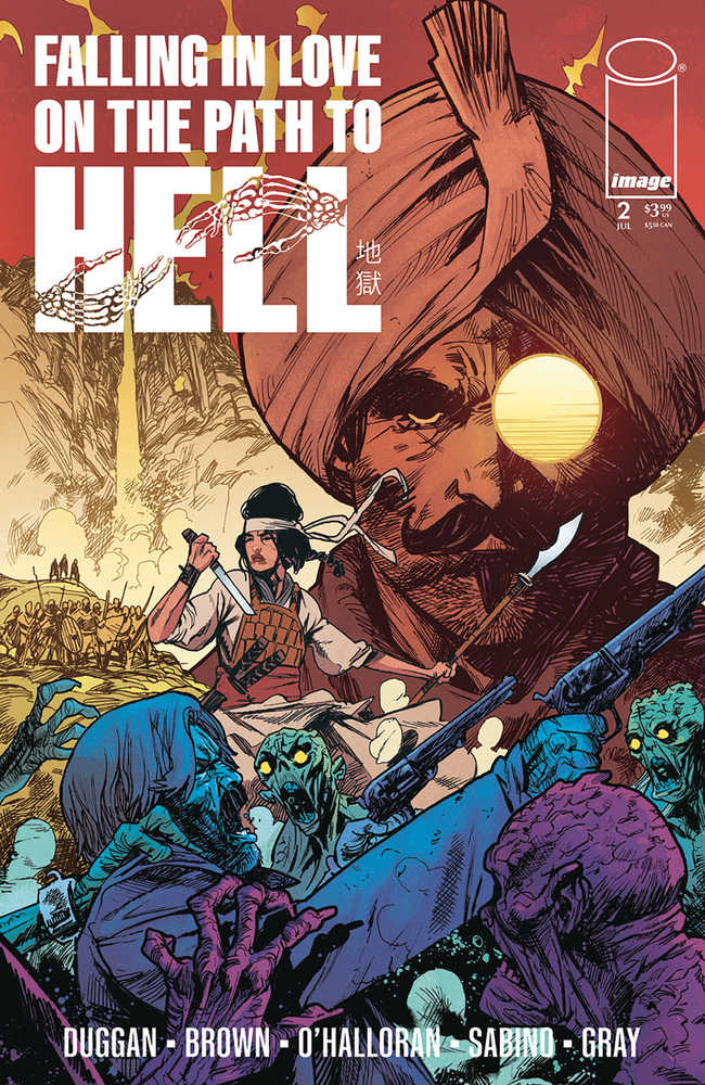 Falling In Love On Path To Hell #2 Cover A Brown