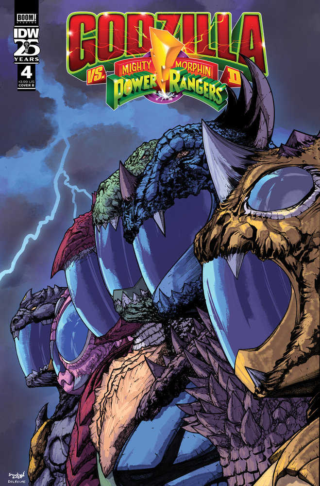 Godzilla vs. The Mighty Morphin Power Rangers II #4 Variant
