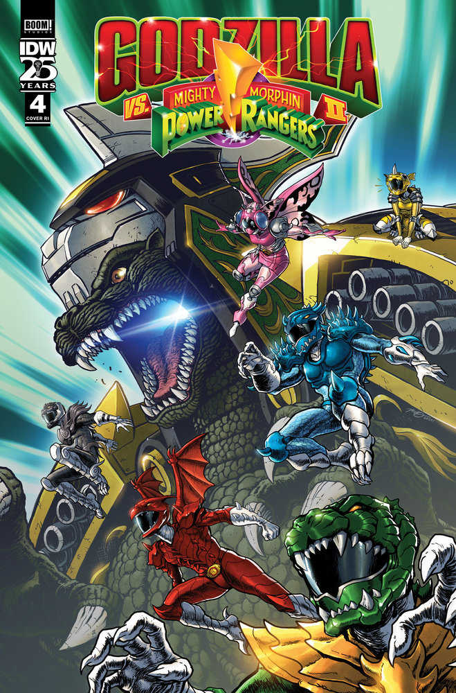 Godzilla vs. MMPR II #4 1:10