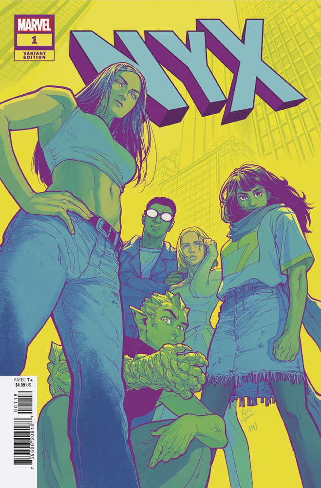 NYX #1 Rickie Yagawa Variant 1:25