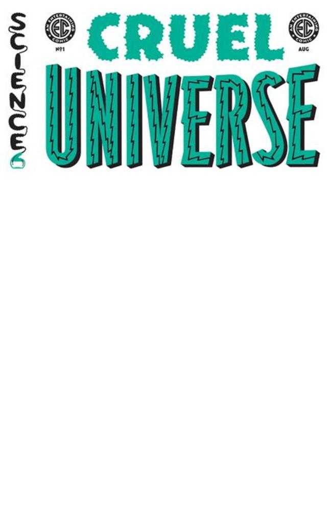 EC Cruel Universe #1 (Of 5) Cover E Blank Variant (Mature)