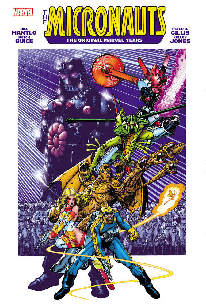 Micronauts: The Original Marvel Years Omnibus Volume. 3 Arthur Adams Cover [Direct Market Only ]