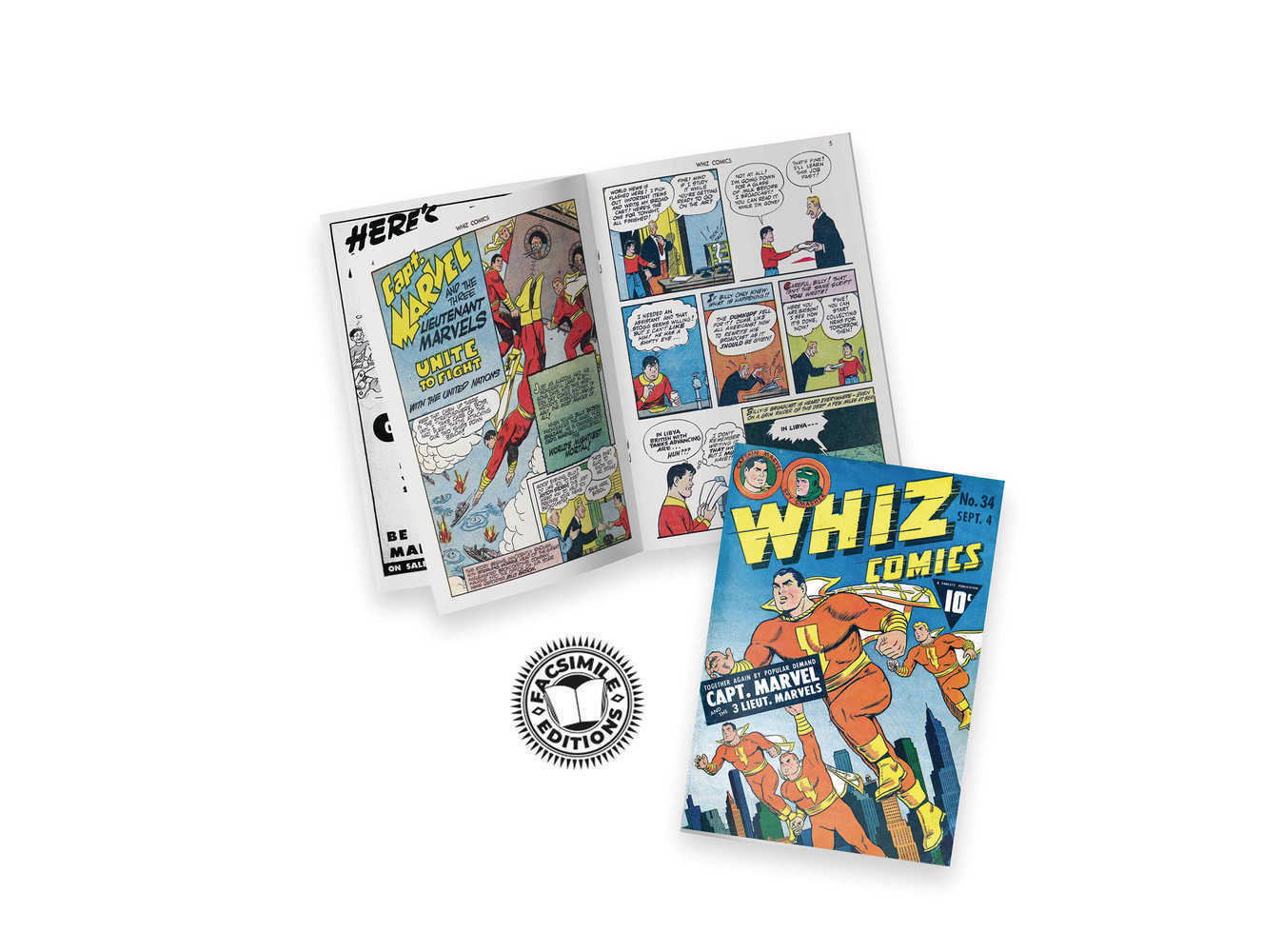 Ps Artbooks Whiz Comics Facsmile Edition #34