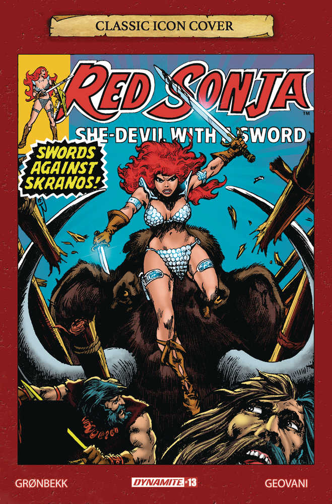Red Sonja 2023 #13 1:10 Brunner Variant