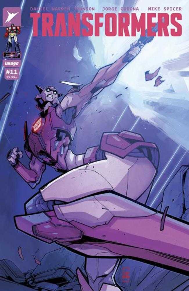 Transformers #11 Cover D 1 in 25 Ludo Lullabi Variant (Damaged)