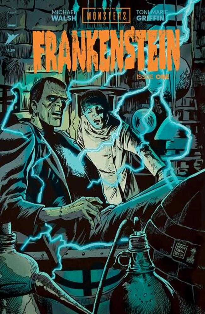 Universal Monsters Frankenstein #1 1:10 Francavilla Connecting Variant