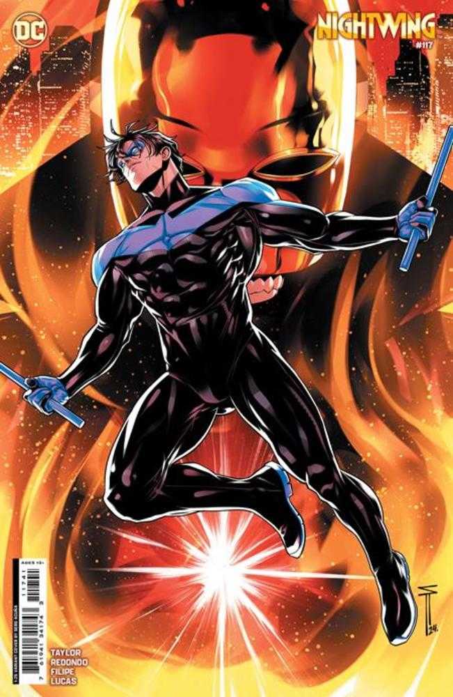 Nightwing #117 Cover F 1 in 25 Serg Acuna Card Stock Variant