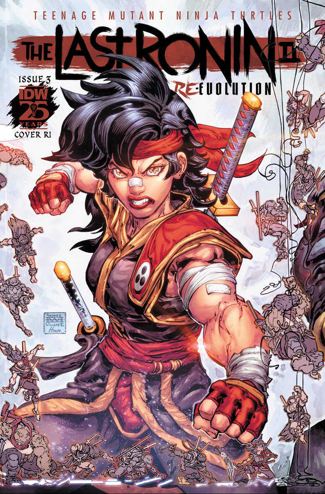 TMNT: Last Ronin II ReEvolution #3 1:25 Variant (Williams II)
