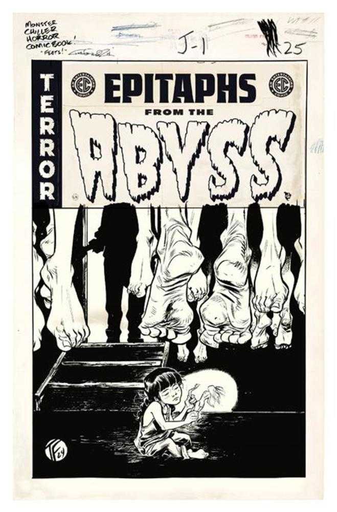 EC Epitaphs From The Abyss #3 1:20 Tom Fowler Black & White Artist Edition Variant (Mature)