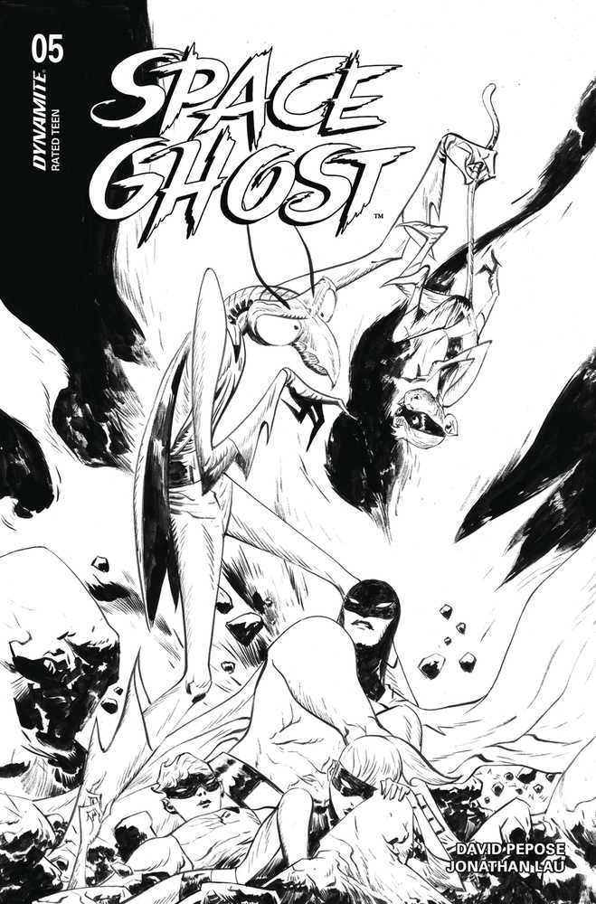 Space Ghost #5 Cover H 15 Copy Variant Edition Lee Line Art