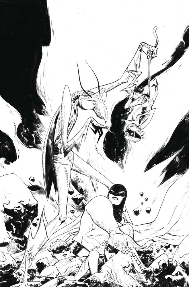 Space Ghost #5 Cover J 25 Copy Variant Edition Lee Line Art Virgin