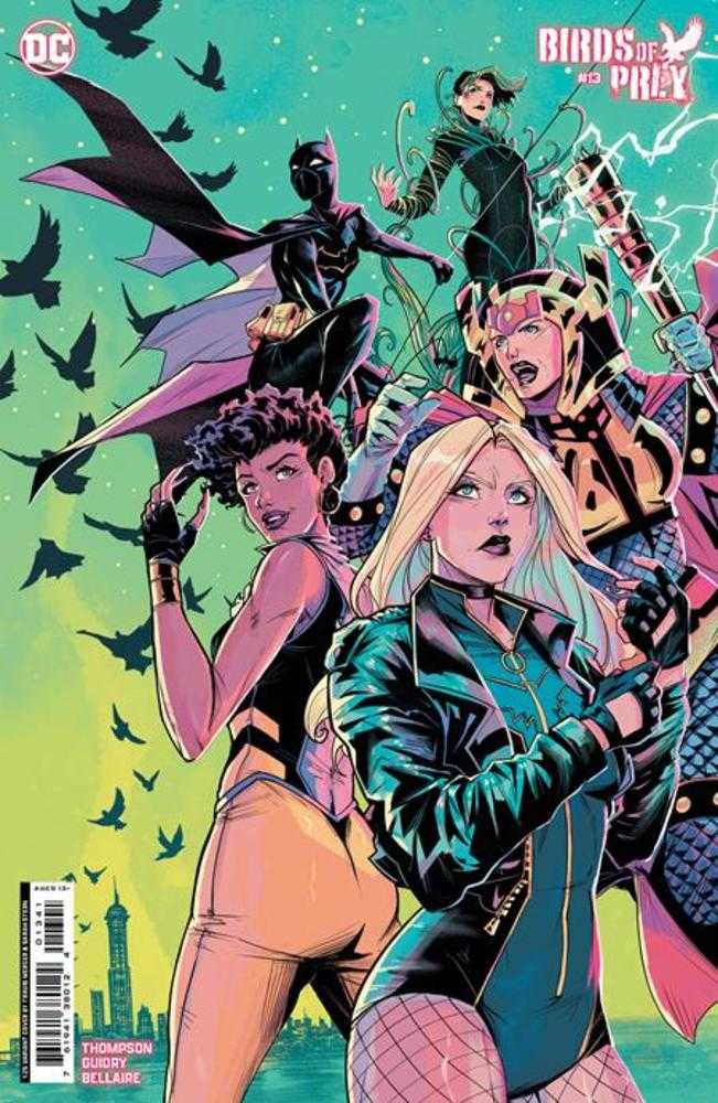 Birds Of Prey #13 Cover F 1 in 25 Travis Mercer Card Stock Variant
