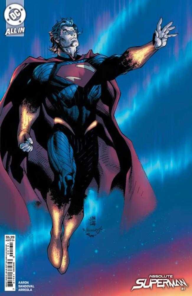 Absolute Superman #1 Cover C Jim Lee Card Stock Variant - ONE PER CUSTOMER