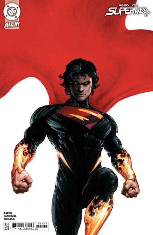 Absolute Superman #1 Cover D Clayton Crain Card Stock Variant - ONE PER CUSTOMER