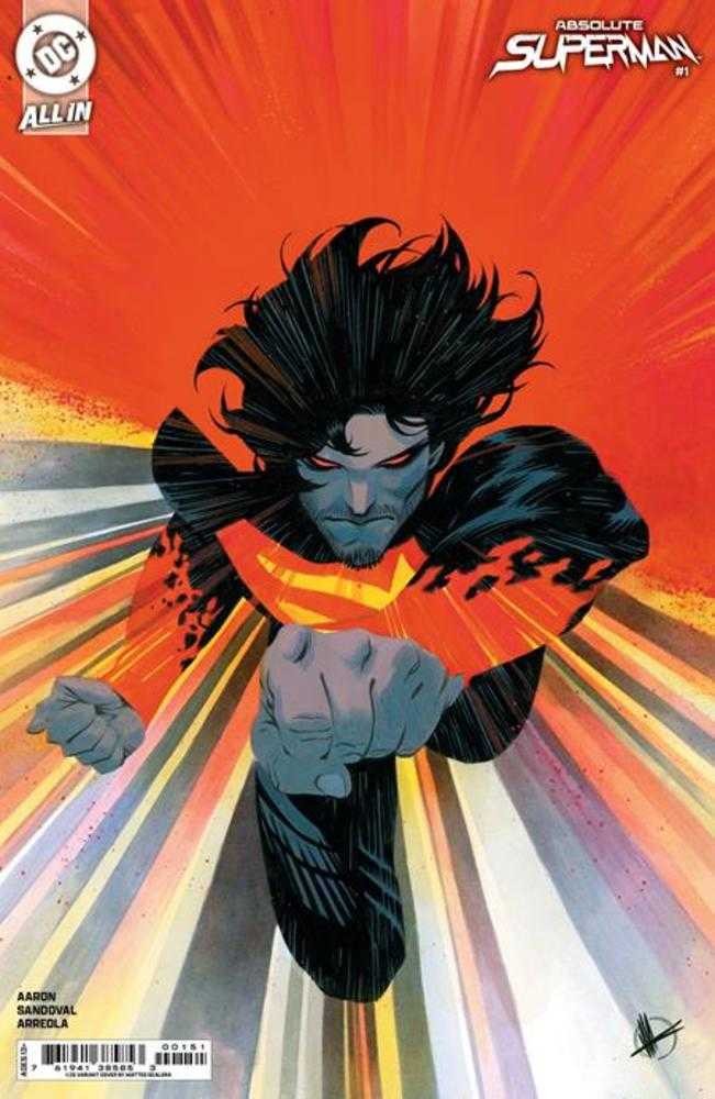 Absolute Superman #1 Matteo Scalera 1:25 Card Stock Variant