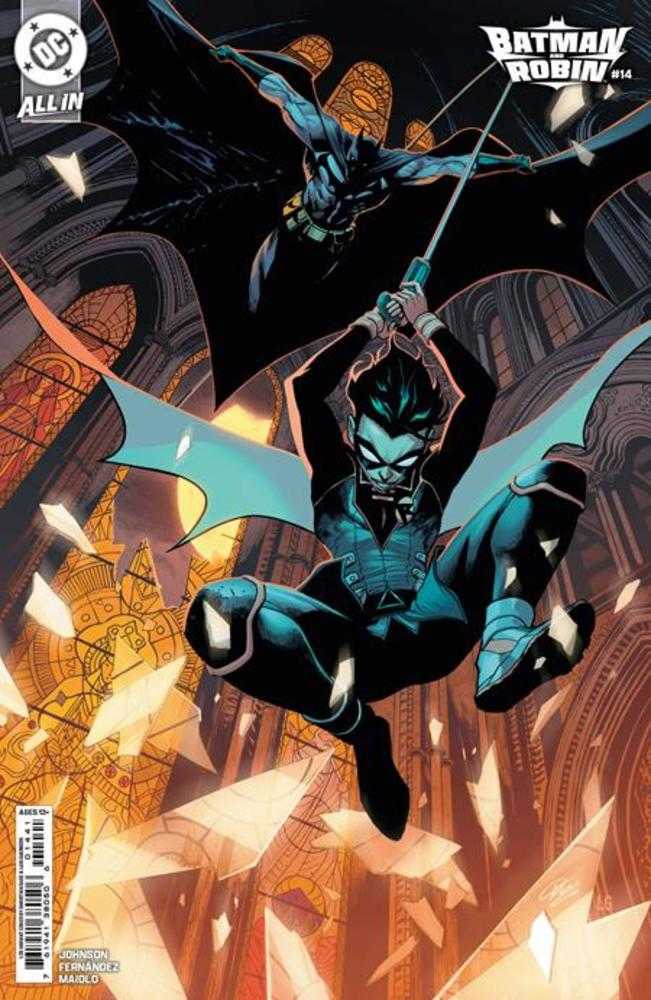 Batman And Robin #14 1:25 Christian Duce CVR F Card Stock Variant