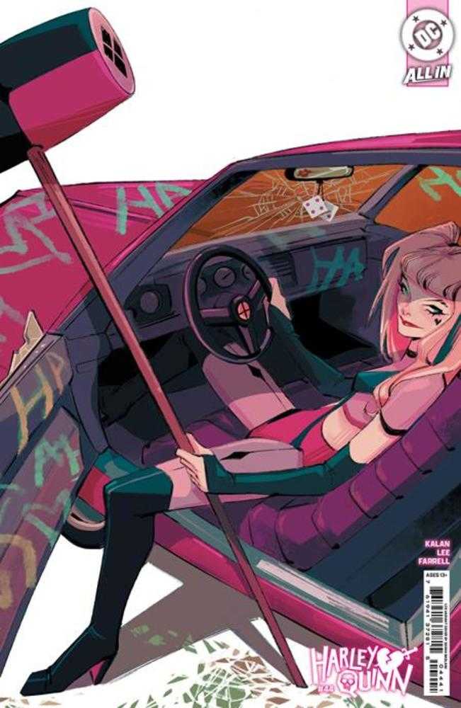 Harley Quinn #44 1:25 Sarah Baslaim Card Stock Variant