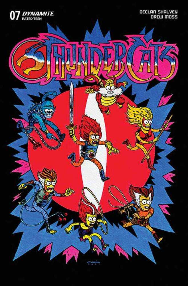 Thundercats #7 Cover U 7 Copy Foc Variant Edition Manix Foil