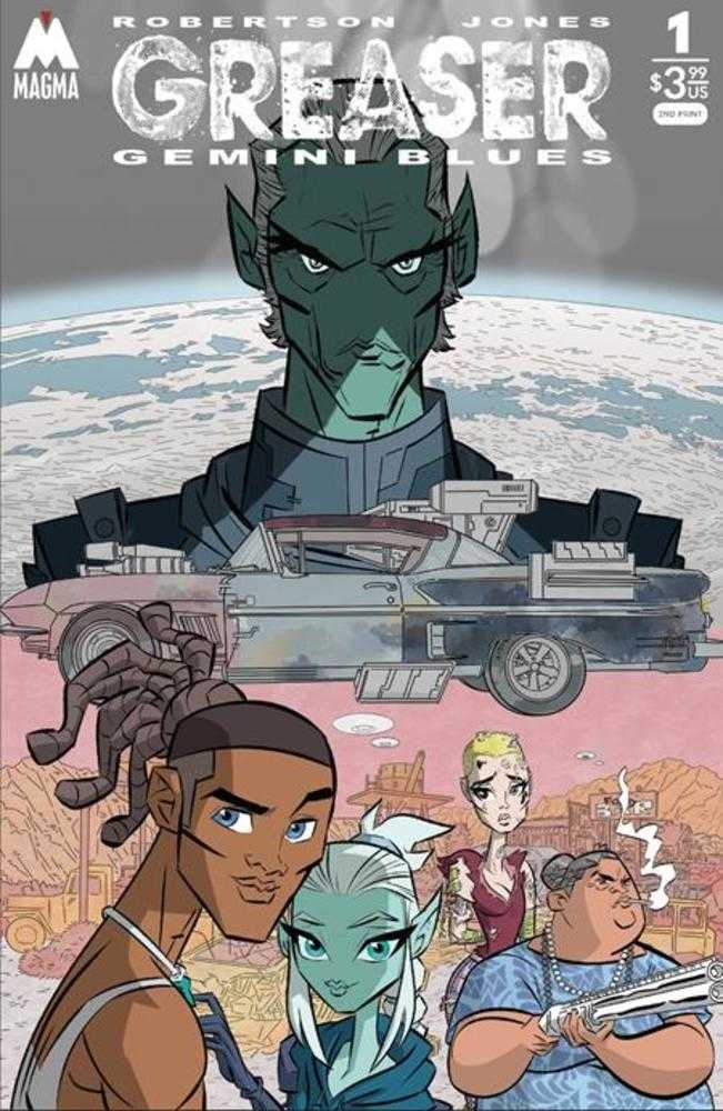 Greaser Gemini Blues #1 2nd Print (Mature)