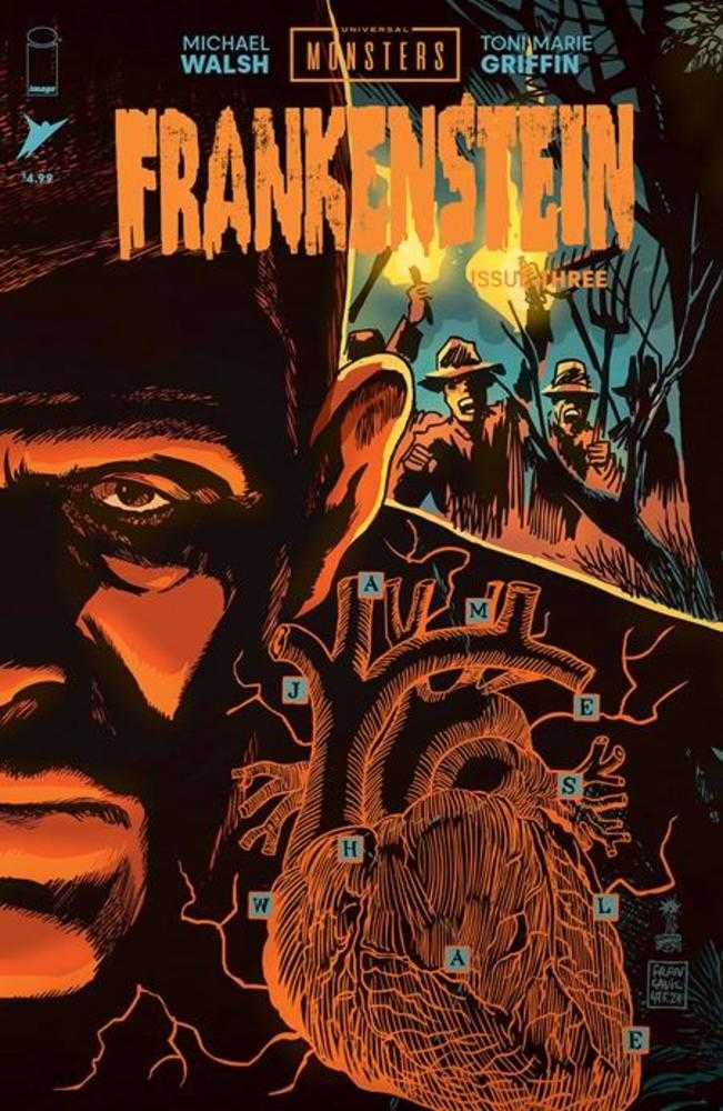 Universal Monsters Frankenstein #3 1:10 Francesco Francavilla Connecting Variant