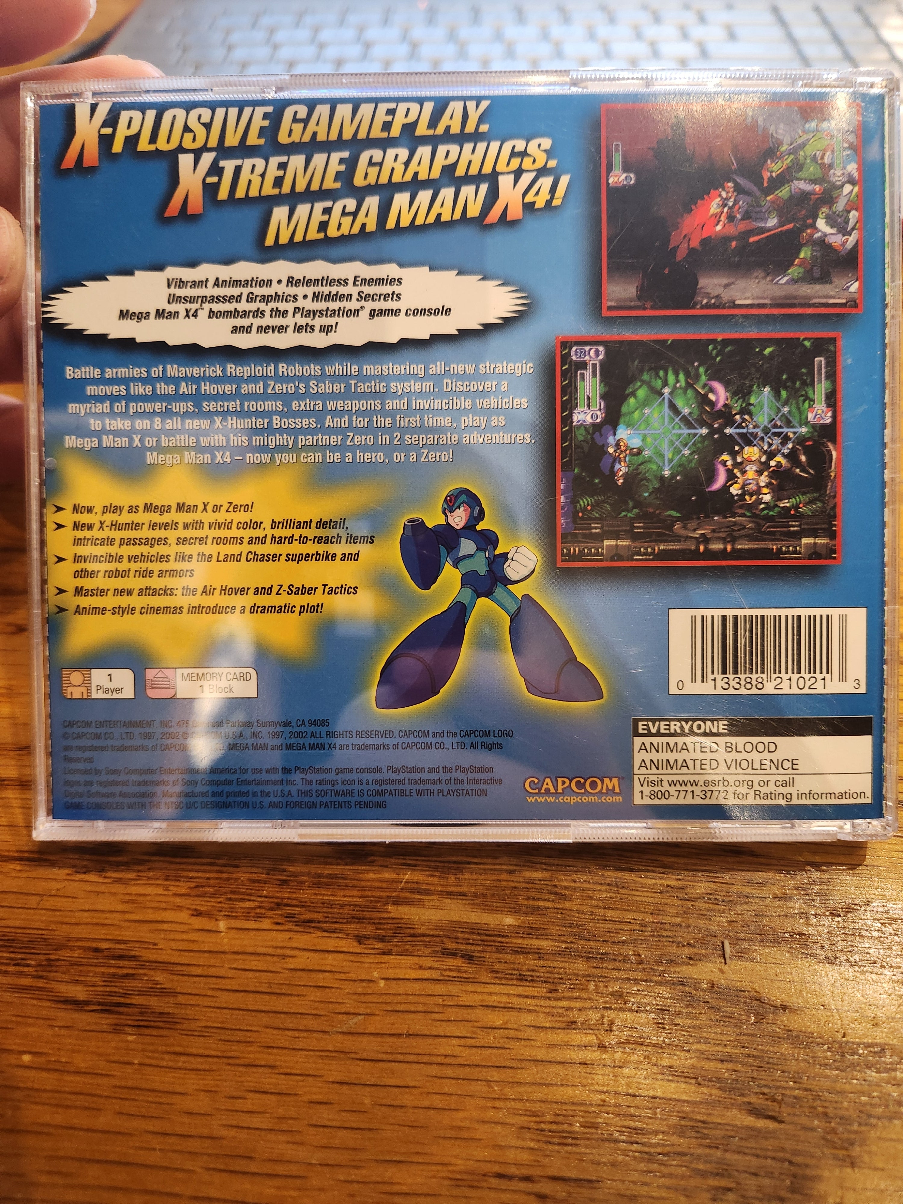 Mega man X4