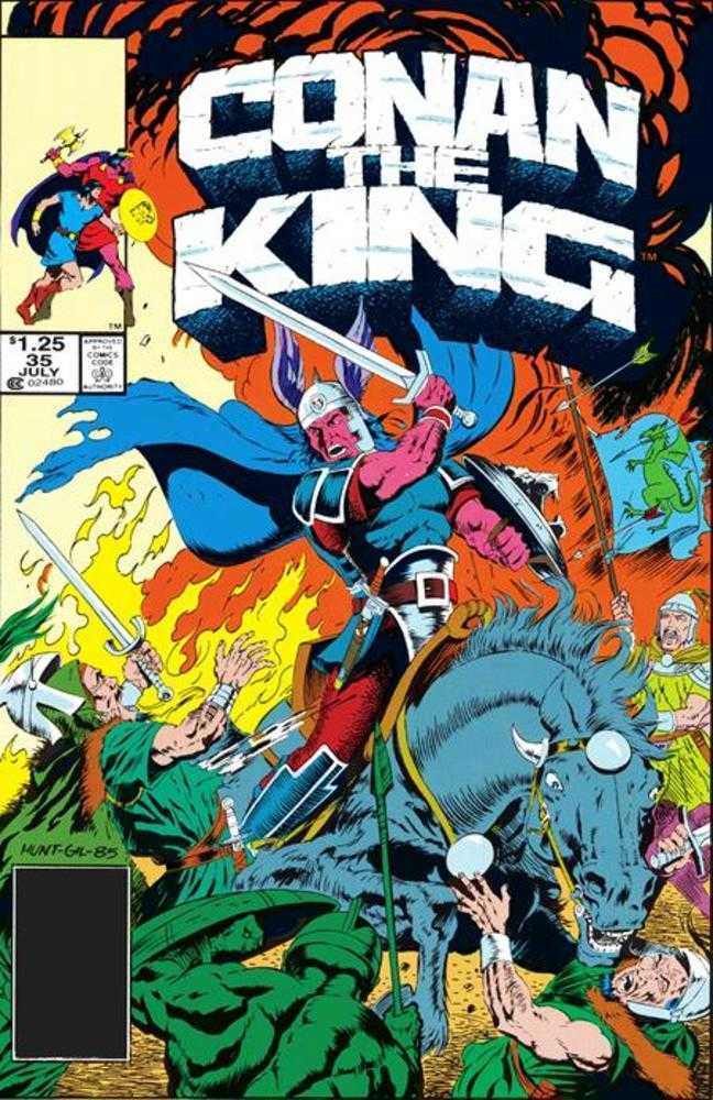 King Conan The Original Comics Omnibus Hardcover Volume 02 Direct Market Edition Judith Hunt Cover (Mature)