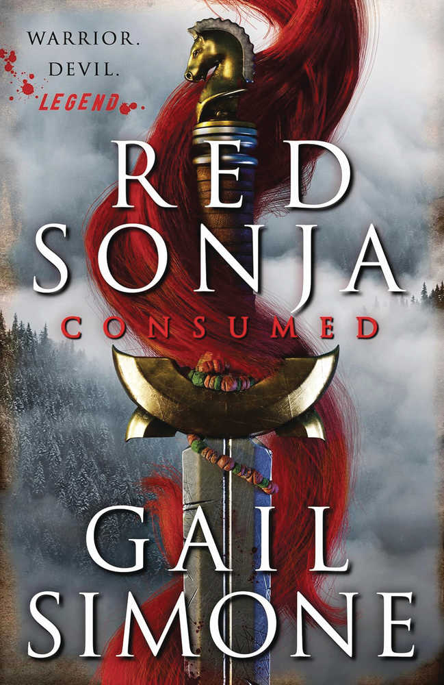 Red Sonja Hardcover Novel Consumed