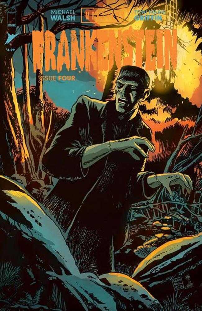1:10 Universal Monsters Frankenstein #4 Francesco Francavilla Connecting Variant