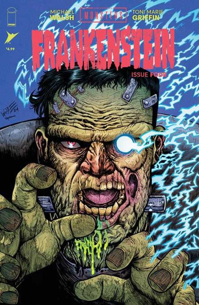 Universal Monsters Frankenstein #4 (Of 4) Cover F Inc 1:75 Maria Wolf & Mike Spicer Variant