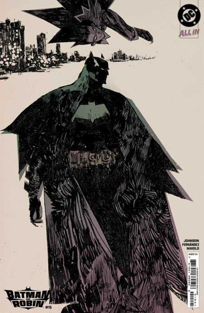 Batman And Robin #15 1:25 Ashley Wood Card Stock Variant