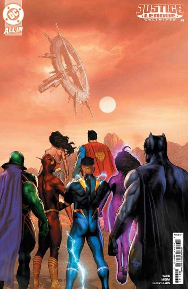 Justice League Unlimited #1 1:25 Dave Wilkins Card Stock Variant