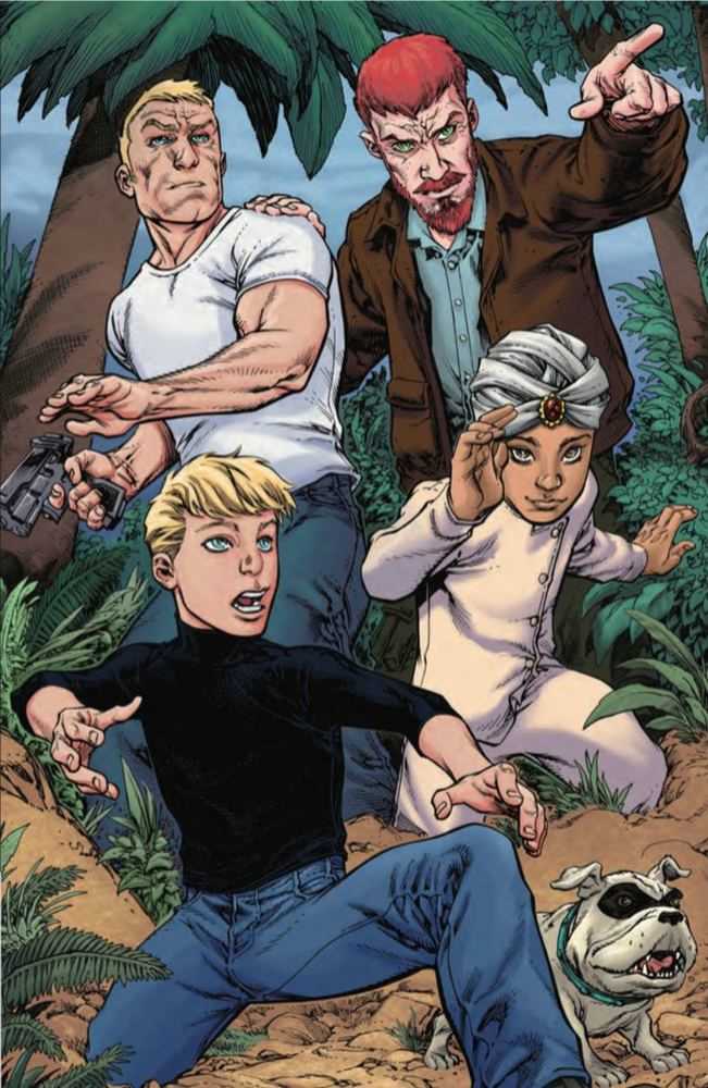 Jonny Quest #2 Cover T 10 Copy Foc Variant Edition Raney Virgin