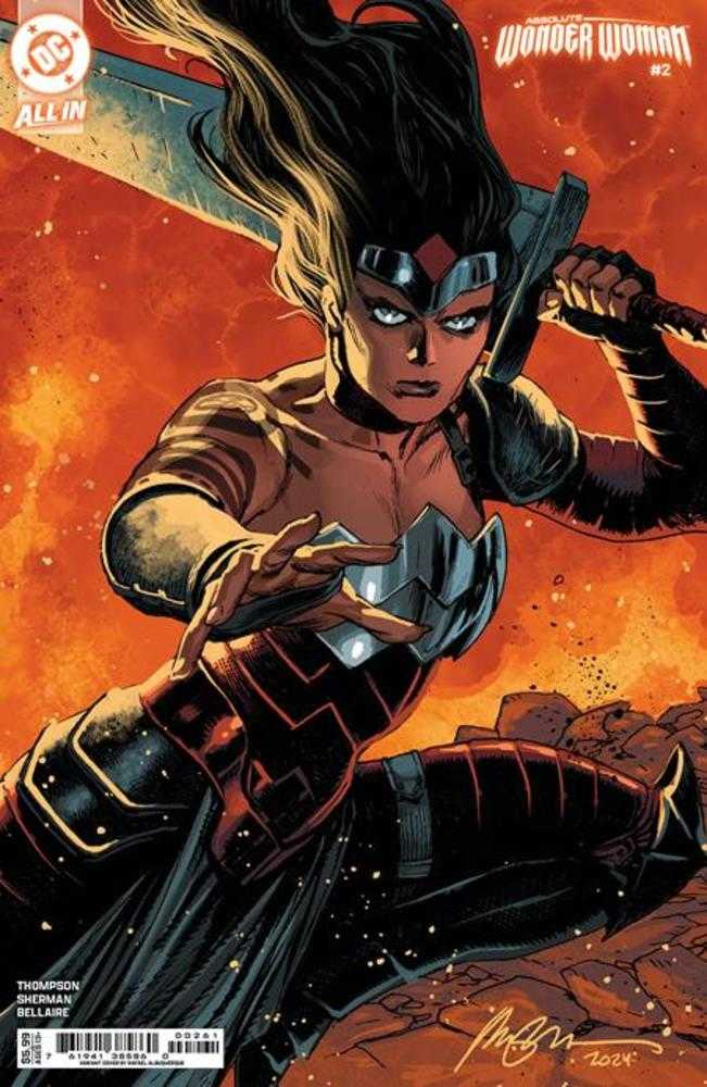 Absolute Wonder Woman #2 Cover F Rafael Albuquerque Card Stock Variant - ONE PER CUSTOMER