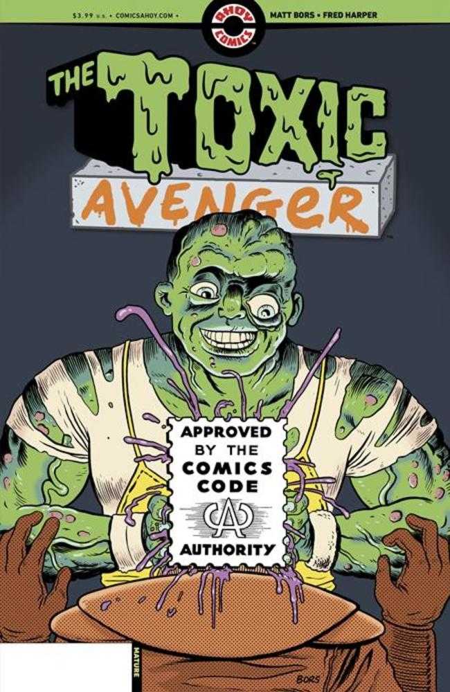 Toxic Avenger #3 (Of 5) 1:3 Matt Bors Unlock Variant (Mature)