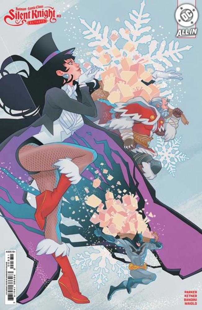 1:25 Batman Santa Claus Silent Knight Returns #3 Marguerite Sauvage Card Stock Variant