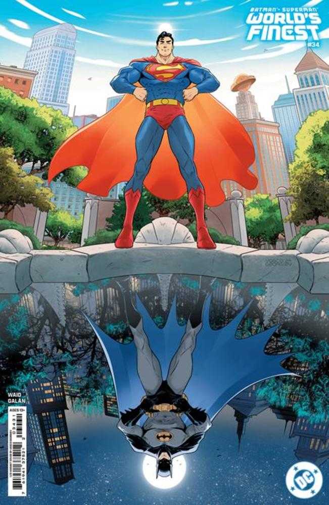 1 in 25 Batman Superman Worlds Finest #34 Cover E Vasco Georgiev Card Stock Variant