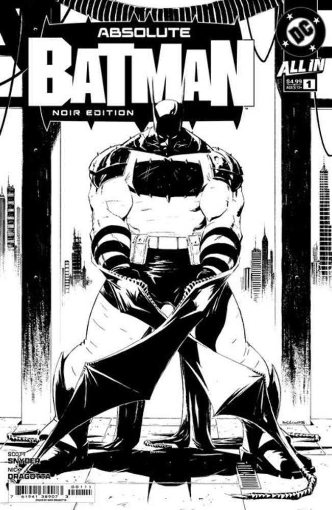 Absolute Batman Noir Edition #1 (One Shot) Cover A Nick Dragotta  - ONE PER CUSTOMER