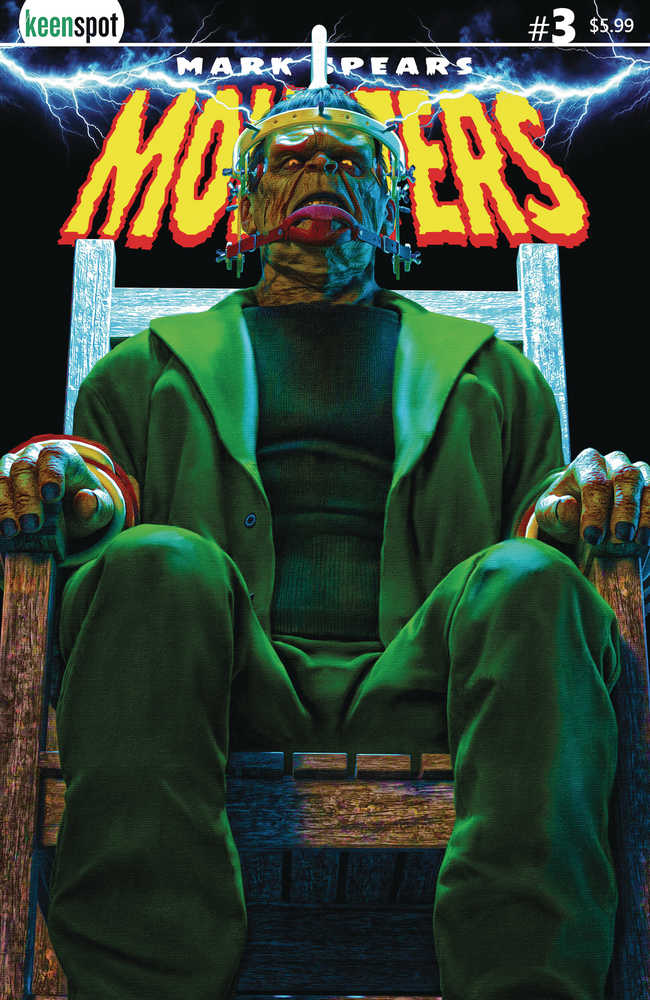 Mark Spears Monsters #3 Cover A Frankenstein - DAMAGED