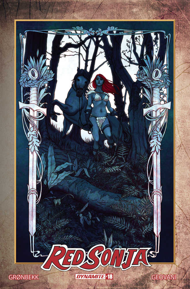 Red Sonja 2023 #18 1:10 Variant Edition Frison Modern Icon