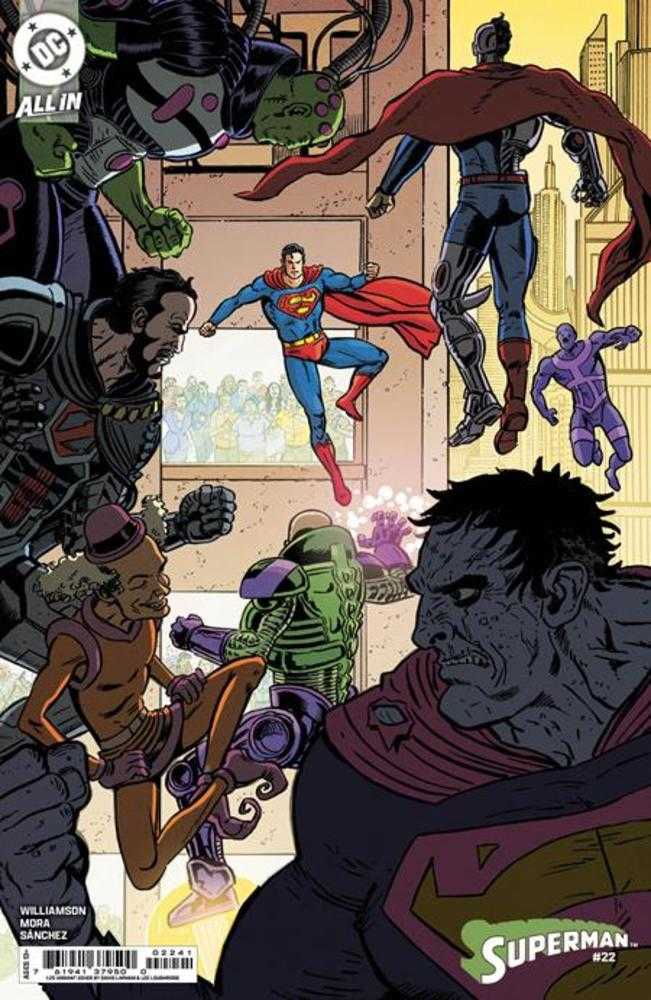 Superman #22 1:25 David Lapham Card Stock Variant