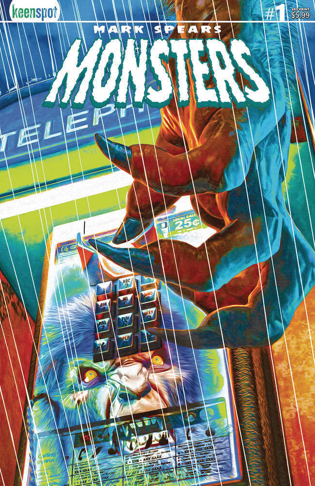 Mark Spears Monsters #1 3RD Printing Cover A Telephone Line - ONE PER CUSTOMER