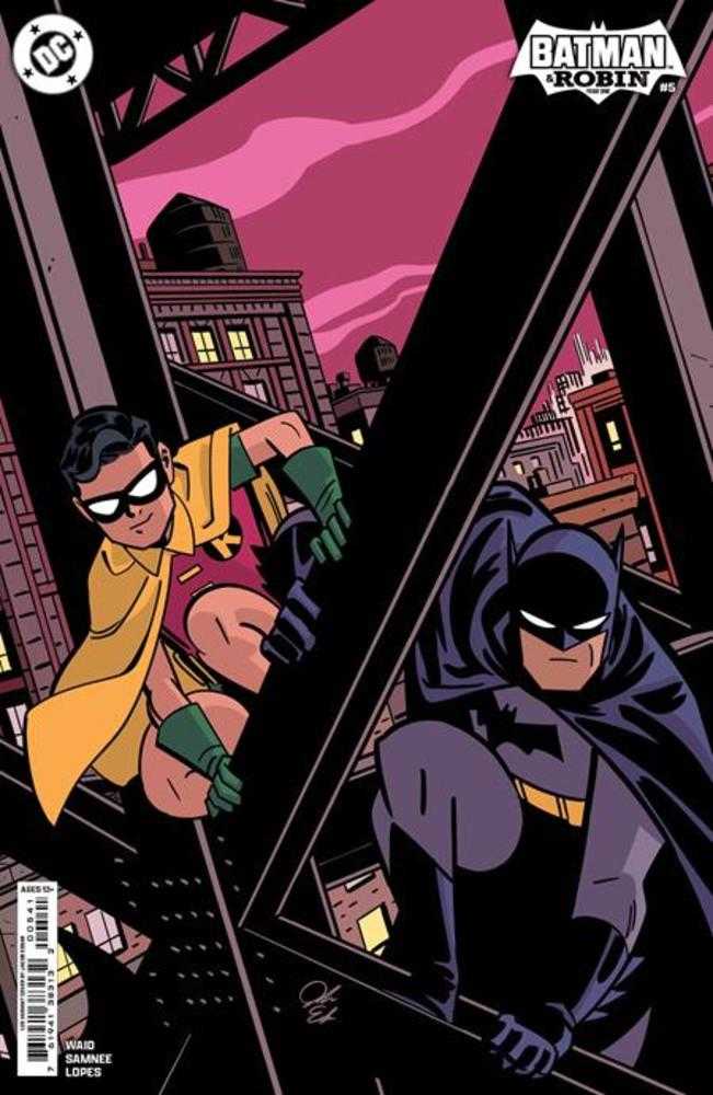 Batman & Robin Year One #5 1:25 Jacob Edgar Card Stock Variant