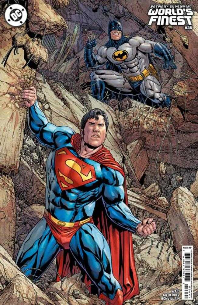 Batman Superman Worlds Finest #36 1:25 Fernando Pasarin & Oclair Albert Card Stock Variant