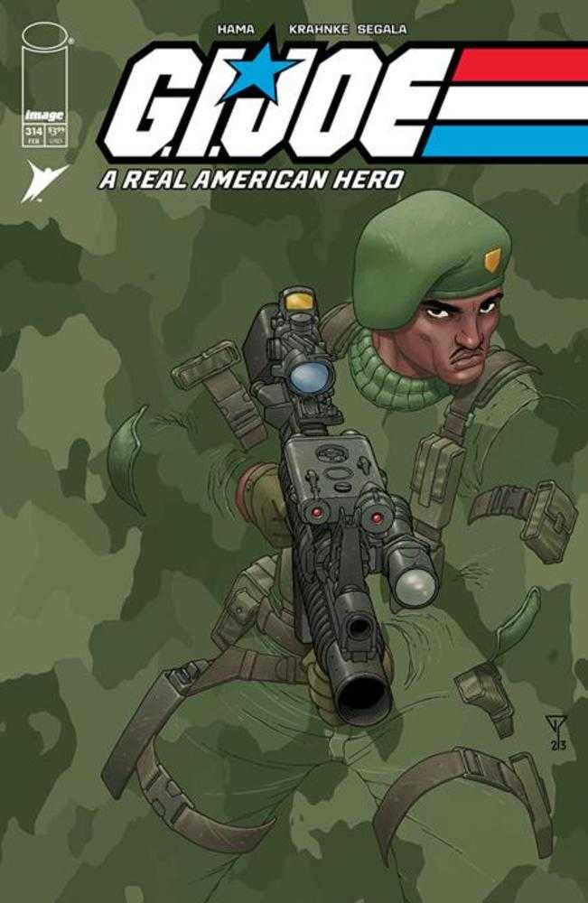 G.I. Joe A Real American Hero #314 1:10 Francis Portela Camouflage Variant